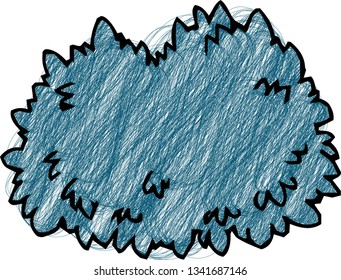 This is a rough sketch of a picture book style grassy.