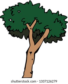 This is a rough sketch of trees.