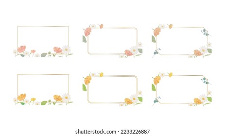 This is a roughly colored floral background.