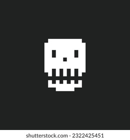 this is Rpg icon in pixel art with white color and black background ,this item good for presentations,stickers, icons, t shirt design,game asset,logo and your project.