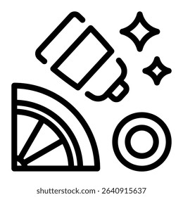 This Rubber Cement icon is suitable for Bycycle, Sport, Healthy Lifestyle, etc