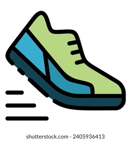 This Running icon is suitable for new year, new resolution, lifestyle, healthy lifestyle, etc.