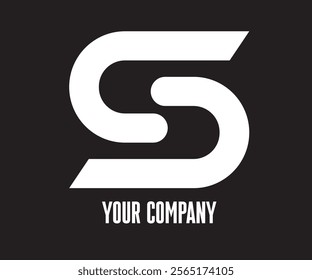 This s logo is suitable for use in sports brands.