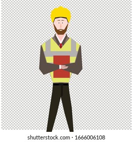This is the safety officer who is staring at the work ahead.