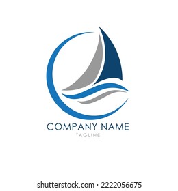 This is sailing yacht logo designs