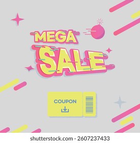 This is a sale text design.