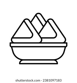 dies ist ein Samosa-Symbol
Symbol mit Rahmenstil und Pixel perfekt
dies ist eines der Symbole der Icon Sets mit Diwali Theme