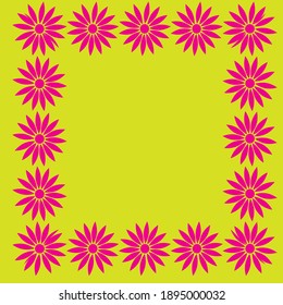 this is an sample floral vector pattern