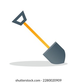 this is sand shovel vector icon