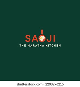 this is a Saoji Logo  Template Vector Background 