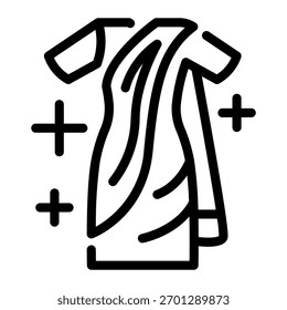 This Saree icon is suitable for India Culture.