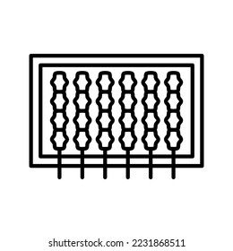 este es un icono de Satay
icono con un contorno y un estilo perfecto de píxel
este es uno de los iconos de los juegos de iconos con el tema de comida asiática