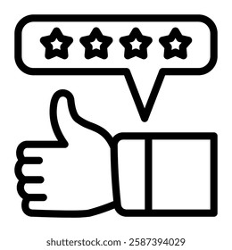 This Satisfaction icon is suitable for Business Motivation, Business Improvement, etc.
