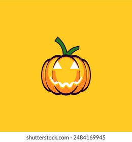 This is a scary pumpkin picture