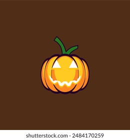 This is a scary pumpkin picture