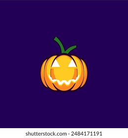 This is a scary pumpkin picture