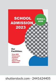 Das ist der Flyer für den Schuleintritt