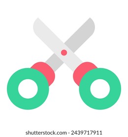 This Scissor icon is suitable for Education, school, university, etc.