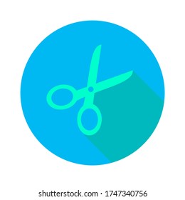 this is scissor vector icon logo