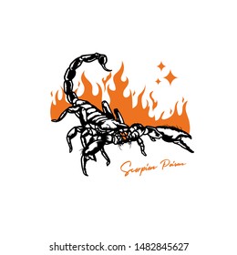 
This scorpion poison design can be applied to T-shirts, jackets, socks, etc.