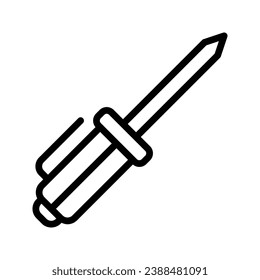 this is a screwdriver icon
icon with outline style and pixel perfect
this is one of the icons from the icon sets with Electricity theme