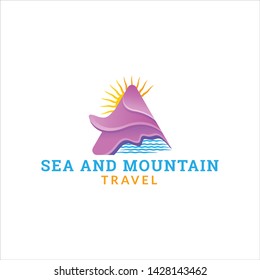 This is a SEA MOUANTAIN Logo design). This Logo download contains 300 dpi RGB EPS files. All main elements are editable and customizable.

