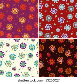 this is seamless  ornamental pattern for kids, magazines , web sites, textile industry
