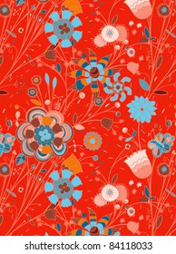this is seamless ornamental pattern for kids, magazines , web sites, textile industry
