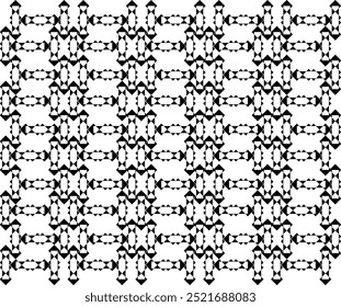 This seamless pattern design features intricate shapes, ideal for textiles, wallpapers, and digital projects. Its versatile style adds a modern yet timeless touch, enhancing any surface with elegance