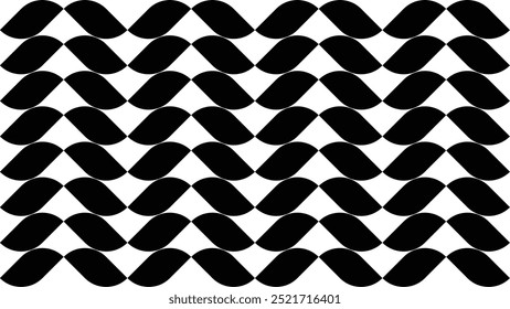 Este design de padrão sem costura apresenta formas intrincadas, ideal para têxteis, papéis de parede e projetos digitais. Seu estilo versátil adiciona um toque moderno, mas intemporal, melhorando qualquer superfície com elegância