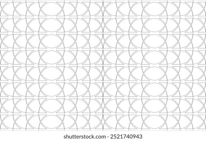 This seamless pattern design features intricate shapes, ideal for textiles, wallpapers, and digital projects. Its versatile style adds a modern yet timeless touch, enhancing any surface with elegance