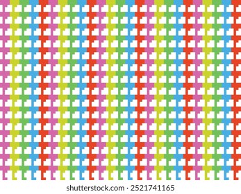 This seamless pattern design features intricate shapes, ideal for textiles, wallpapers, and digital projects. Its versatile style adds a modern yet timeless touch, enhancing any surface with elegance