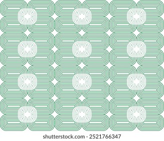 This seamless pattern design features intricate shapes, ideal for textiles, wallpapers, and digital projects. Its versatile style adds a modern yet timeless touch, enhancing any surface with elegance