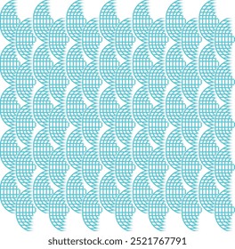 This seamless pattern design features intricate shapes, ideal for textiles, wallpapers, and digital projects. Its versatile style adds a modern yet timeless touch, enhancing any surface with elegance