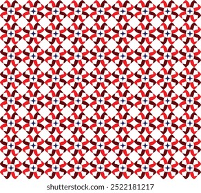 This seamless pattern design features intricate shapes, ideal for textiles, wallpapers, and digital projects. Its versatile style adds a modern yet timeless touch, enhancing any surface with elegance