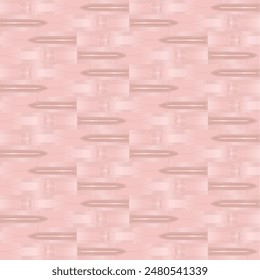 This seamless pattern features a captivating arrangement of rose pink oval tiles, creating a harmonious geometric design