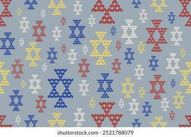 This seamless pattern features delicately drawn. art ornament print.Design for carpet,
cover. wallpaper wrapping, fabric clothing,