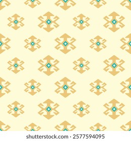 This seamless pattern features nature-inspired motifs with flowing curves and delicate details. Soft earthy tones like terracotta, sage, and ivory create a calming, elegant design, perfect for textile