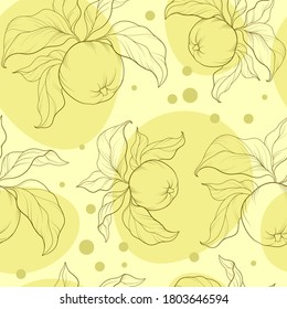 This seamless pattern is suitable for the design of fabrics, wallpaper and more.