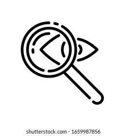 Dies ist ein Vektorillustration-Symbol auf weißem Hintergrund