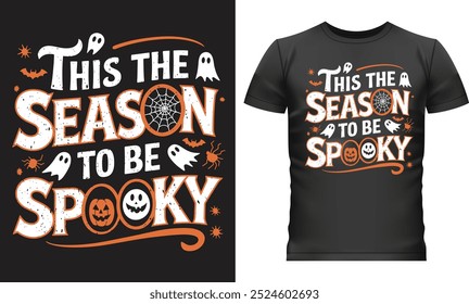 Esta é a temporada para ser assustador - Halloween T-Shirt