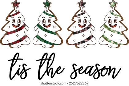 This is the season, Christmas lettering, Christmas text vector, Christmas t-shirt design. Celebrating Christmas in a cozy holiday atmosphere with cheerful decorations and joyful atmosphere.