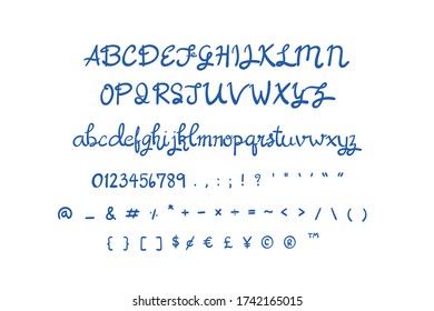 This set is alphabets A-Z, numeral and punctuation that you can use on your logos, social media, print etc.