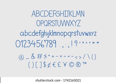 Este conjunto es de alfabetos A-Z, numeral y puntuación que se pueden usar en sus logotipos, medios sociales, impresión, etc.