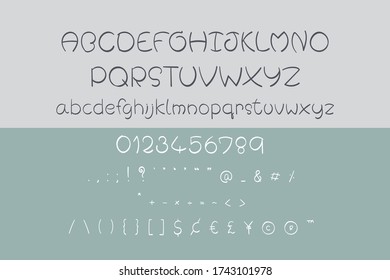 Este conjunto es de alfabetos A-Z, numeral y puntuación que se pueden usar en sus logotipos, medios sociales, impresión, etc.
