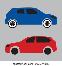 This Is A Set Of Car Vectors. 