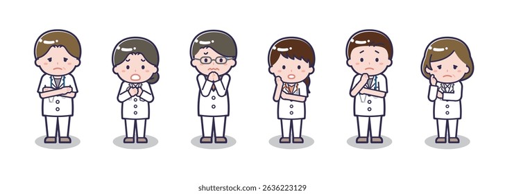 This is a set of different characters who are in trouble.