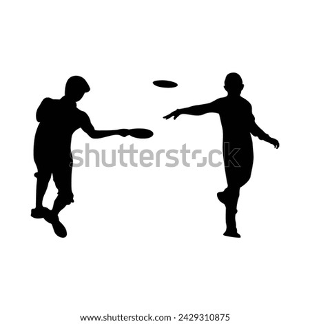 This set of disc golf player silhouette vectors embodies athleticism, dynamism, and versatility, making them engaging and energetic elements suitable for a variety of design purposes.