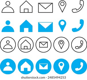 This is a set of icons. These are mostly use for presenting you to someone