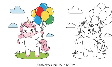 Este conjunto incluye una mezcla de Palabras claves generales (como "unicornio", "Vector") y Palabras claves específicas de cola larga (como "página para colorear", "arte lineal") para maximizar la visibilidad tanto para búsquedas de ilustraciones generales como para necesidades específicas de contenido educativo. ¡Buena suerte con tu Cargar!